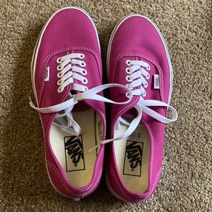Pink women’s Like new Vans